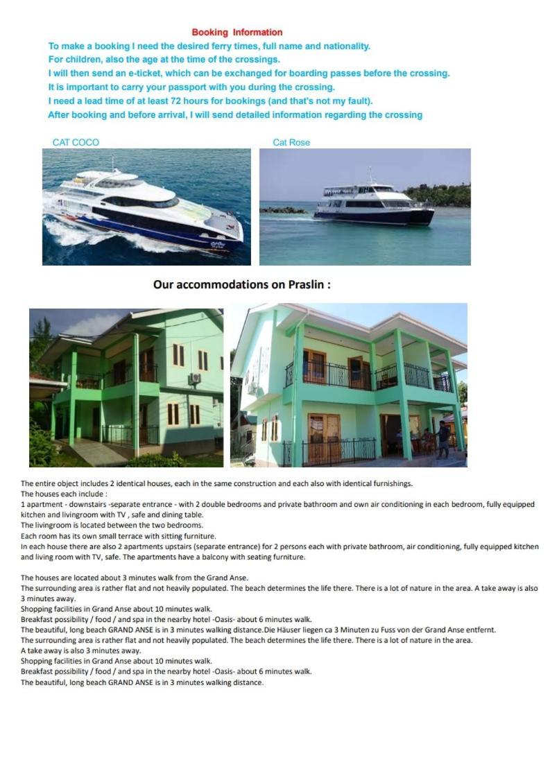 La Batie Selfcatering Apartment Beau Vallon  Luaran gambar